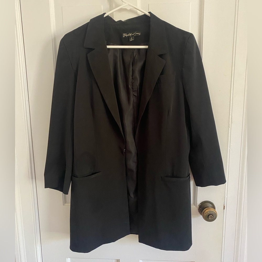 Elizabeth and James blazer